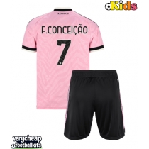 Juventus Francisco Conceicao #7 Replica Away Minikit 2026-27 Short Sleeve (+ pants)